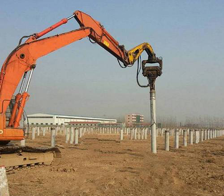 打樁機：山地光伏打樁的基本要求，光伏打樁前需要做什么工作