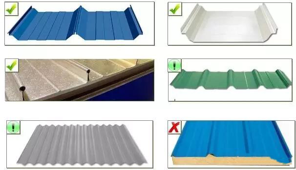 壓型鋼板是經(jīng)常可以用到的,直接夾在棱形上 壓型鋼板是經(jīng)常可以用到的,直接夾在棱形上